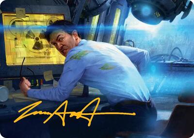 Bruce Banner Art Card (Gold-Stamped Signature) card from Art Series: Marvel Super Heroes