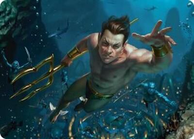 Namor the Sub-Mariner Art Card card from Art Series: Marvel Super Heroes
