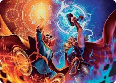 We Say Thee Nay! Art Card card from Art Series: Marvel Super Heroes