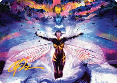 Pym Particles Art Card (Gold-Stamped Signature) card from Art Series: Marvel Super Heroes