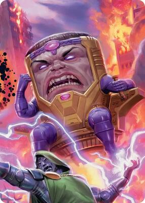 M.O.D.O.K., Evil Intellect Art Card card from Art Series: Marvel Super Heroes