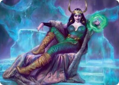 Lady Loki, Agent of Chaos Art Card card from Art Series: Marvel Super Heroes