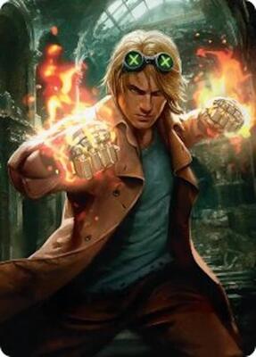 Chase Stein, Runaway Art Card card from Art Series: Marvel Super Heroes