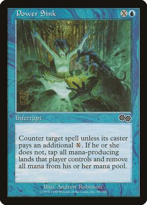 Power Sink card from Urza's Saga