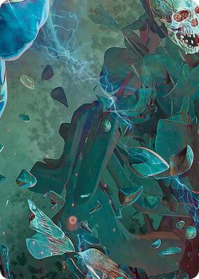 Thanos, the Mad Titan Art Card (6/9) card from Art Series: Marvel Super Heroes