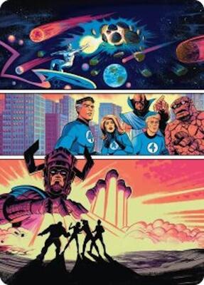The Coming of Galactus Art Card card from Art Series: Marvel Super Heroes