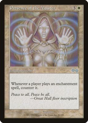 Presence of the Master card from Urza's Saga