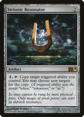 Strionic Resonator card from Magic 2014 (M14)