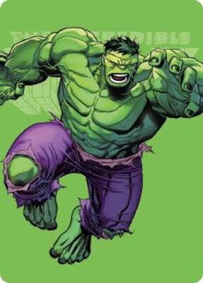 The Incredible Hulk Art Card card from Art Series: Marvel Super Heroes