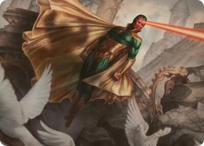 The Vision Art Card card from Art Series: Marvel Super Heroes