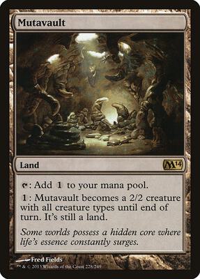 Mutavault card from Magic 2014 (M14)