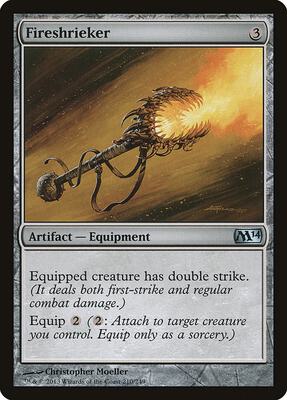 Fireshrieker card from Magic 2014 (M14)