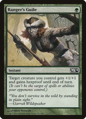 Ranger's Guile card from Magic 2014 (M14)