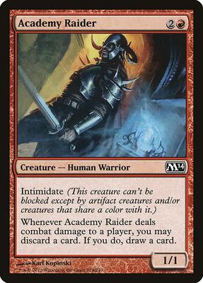 Academy Raider card from Magic 2014 (M14)