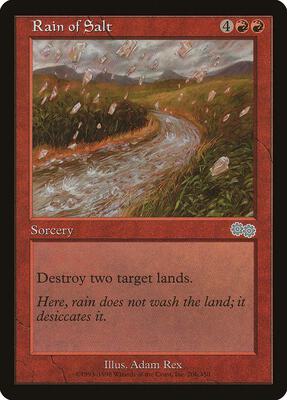 Rain of Salt card from Urza's Saga