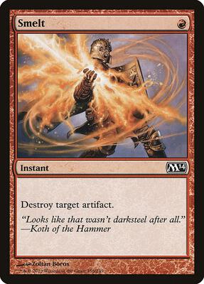 Smelt card from Magic 2014 (M14)