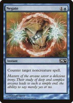 Negate card from Magic 2014 (M14)