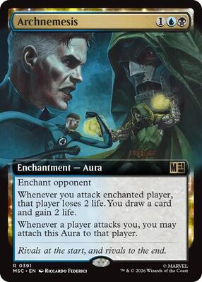 Archnemesis (Extended Art) card from Commander: Marvel Super Heroes