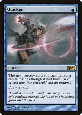 Quicken card from Magic 2014 (M14)