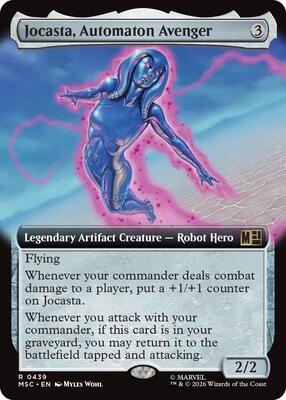 Jocasta, Automaton Avenger (Extended Art) card from Commander: Marvel Super Heroes