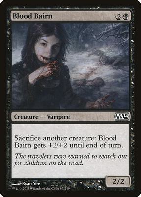 Blood Bairn card from Magic 2014 (M14)