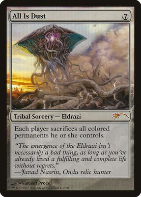 All Is Dust card from Grand Prix Promos