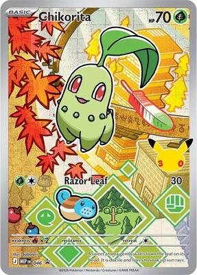 Chikorita - 046 card from ME: Mega Evolution Promo