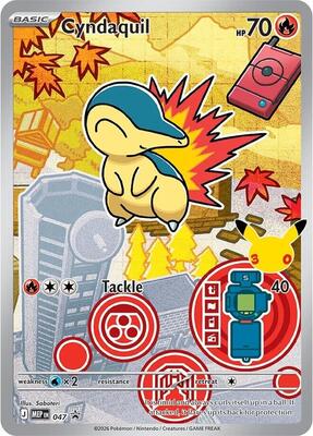 Cyndaquil - 047 card from ME: Mega Evolution Promo