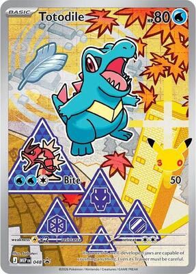 Totodile - 048 card from ME: Mega Evolution Promo