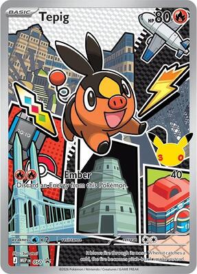 Tepig - 050 card from ME: Mega Evolution Promo