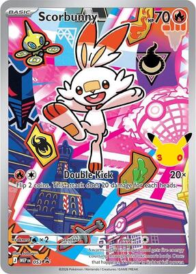 Scorbunny - 053 card from ME: Mega Evolution Promo
