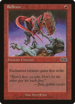 Reflexes card from Urza's Saga