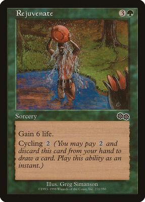 Rejuvenate card from Urza's Saga