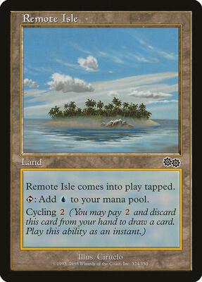 Remote Isle card from Urza's Saga