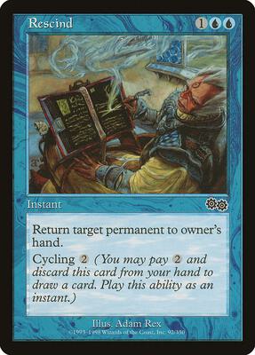 Rescind card from Urza's Saga