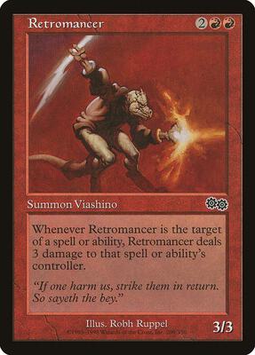 Retromancer card from Urza's Saga