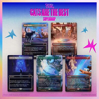 Secret Lair Drop: Cats of Chaos - Traditional Foil Edition card from Secret Lair Drop Series