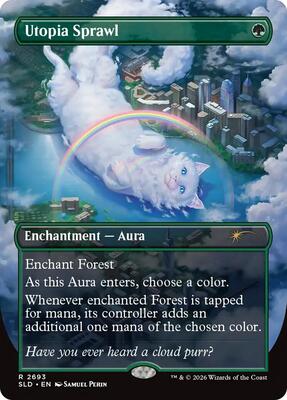 Utopia Sprawl (2693) card from Secret Lair Drop Series