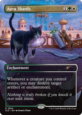 Aura Shards (2694) card from Secret Lair Drop Series