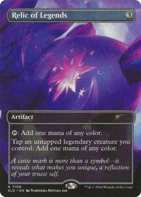 Relic of Legends card from Secret Lair Drop Series