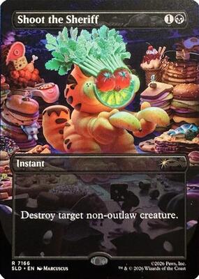 Shoot the Sheriff card from Secret Lair Drop Series