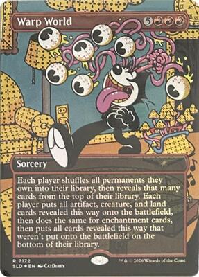 Warp World card from Secret Lair Drop Series