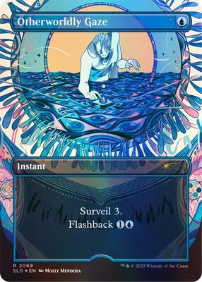 Otherworldly Gaze (2069) (Rainbow Foil) card from Secret Lair Drop Series