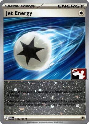 Jet Energy - 190/193 (Cosmos Holo) card from Prize Pack Series Cards