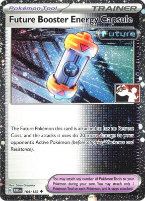 Future Booster Energy Capsule - 164/182 (Cosmos Holo) card from Prize Pack Series Cards