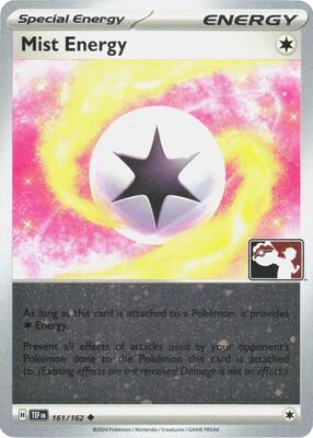 Mist Energy - 161/162 (Cosmos Holo) card from Prize Pack Series Cards