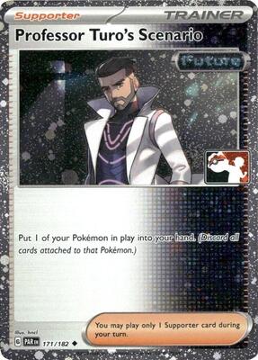 Professor Turo's Scenario - 171/182 (Cosmos Holo) card from Prize Pack Series Cards