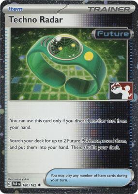 Techno Radar - 180/182 (Cosmos Holo) card from Prize Pack Series Cards