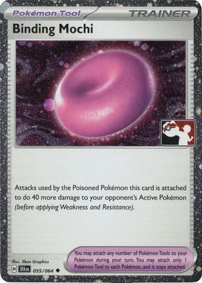 Binding Mochi - 055/064 (Cosmos Holo) card from Prize Pack Series Cards