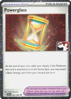 Powerglass - 063/064 (Cosmos Holo) card from Prize Pack Series Cards